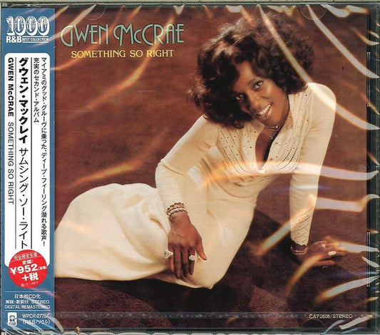 MCCRAE, GWEN  - SOMETHING SO RIGHT