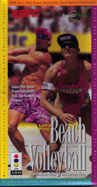 ESPN LETS' PLAY BEACH VOLLEYBALL  - 3DO
