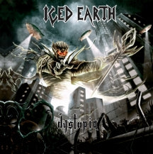 ICED EARTH - DYSTOPIA [LIMITED EDITION TRANSPARENT MARBLED RED & BLACK VINYL IN SPECIAL 3D COVER] [LP]