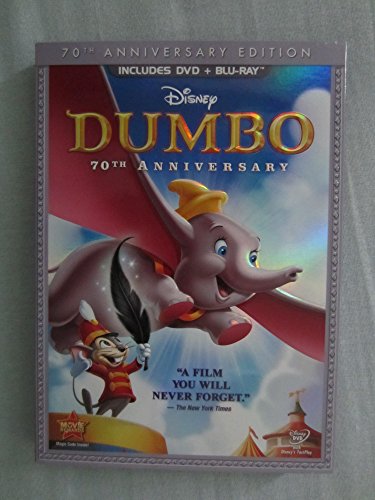 DUMBO (ANIMATED)  - DVD-1941-DISNEY-70TH ANN ED