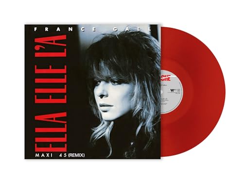 FRANCE GALL - ELLA ELLE LA (REMIX) - LIMITED RED COLORED VINYL