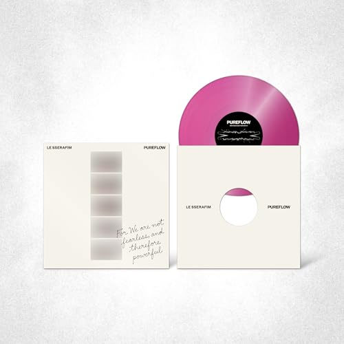 LE SSERAFIM - 2ND STUDIO ALBUM 'PUREFLOW' PT.1 [ELECTRIC YELLOW GLITTER VER.] (VINYL)