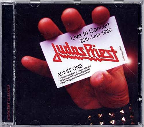 JUDAS PRIEST  - LIVE IN CONCERT, JUNE 25, 1980
