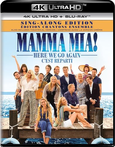 MAMMA MIA! HERE WE GO AGAIN - SING-ALONG EDITION 4K ULTRA HD + BLU-RAY (BILINGUAL)