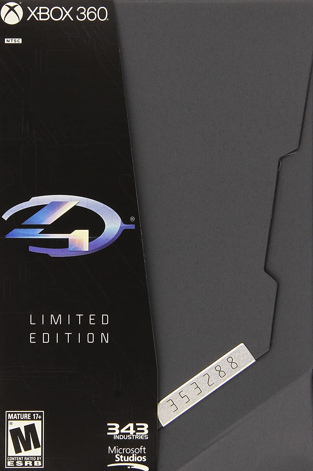 HALO 4 (LIMITED EDITION STEELBOOK CASE)  - XBX360