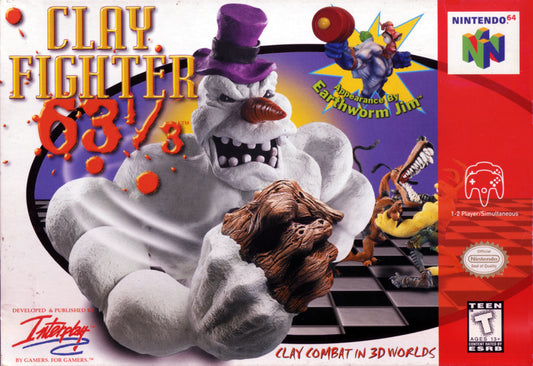 CLAYFIGHTER 63 1/3  - N64