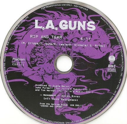 L.A. GUNS  - RIP & TEAR