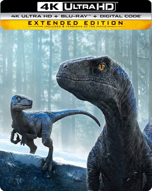 JURASSIC WORLD: DOMINION  - BLU-4K-STEELBOOK
