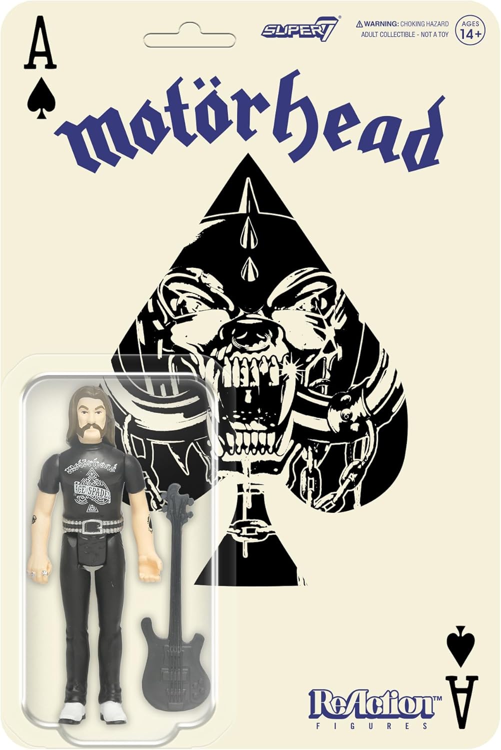 MOTORHEAD: LEMMY (ACE OF SPADES) - SUPER 7-REACTION-3.75"