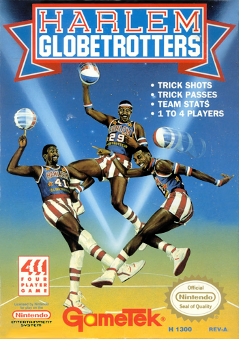 HARLEM GLOBETROTTERS  - NES