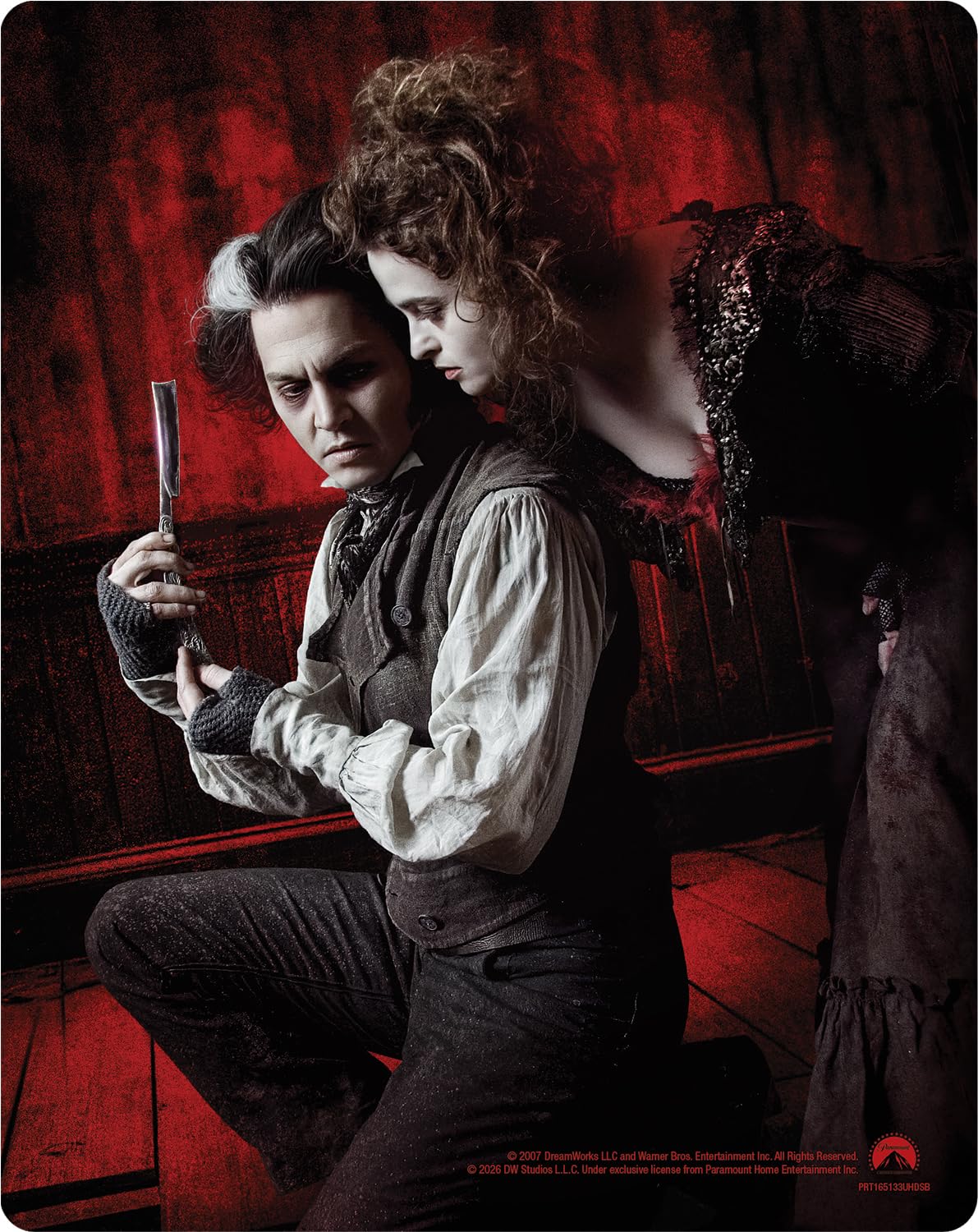 SWEENEY TODD: THE DEMON BARBER OF FLEET - BLU-4K-INC. BLU COPY-STEELBOOK