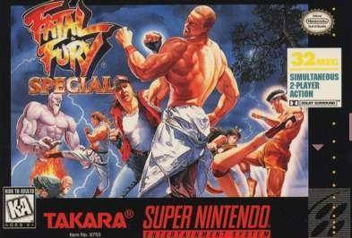 FATAL FURY SPECIAL  - SNES (W/BOX)