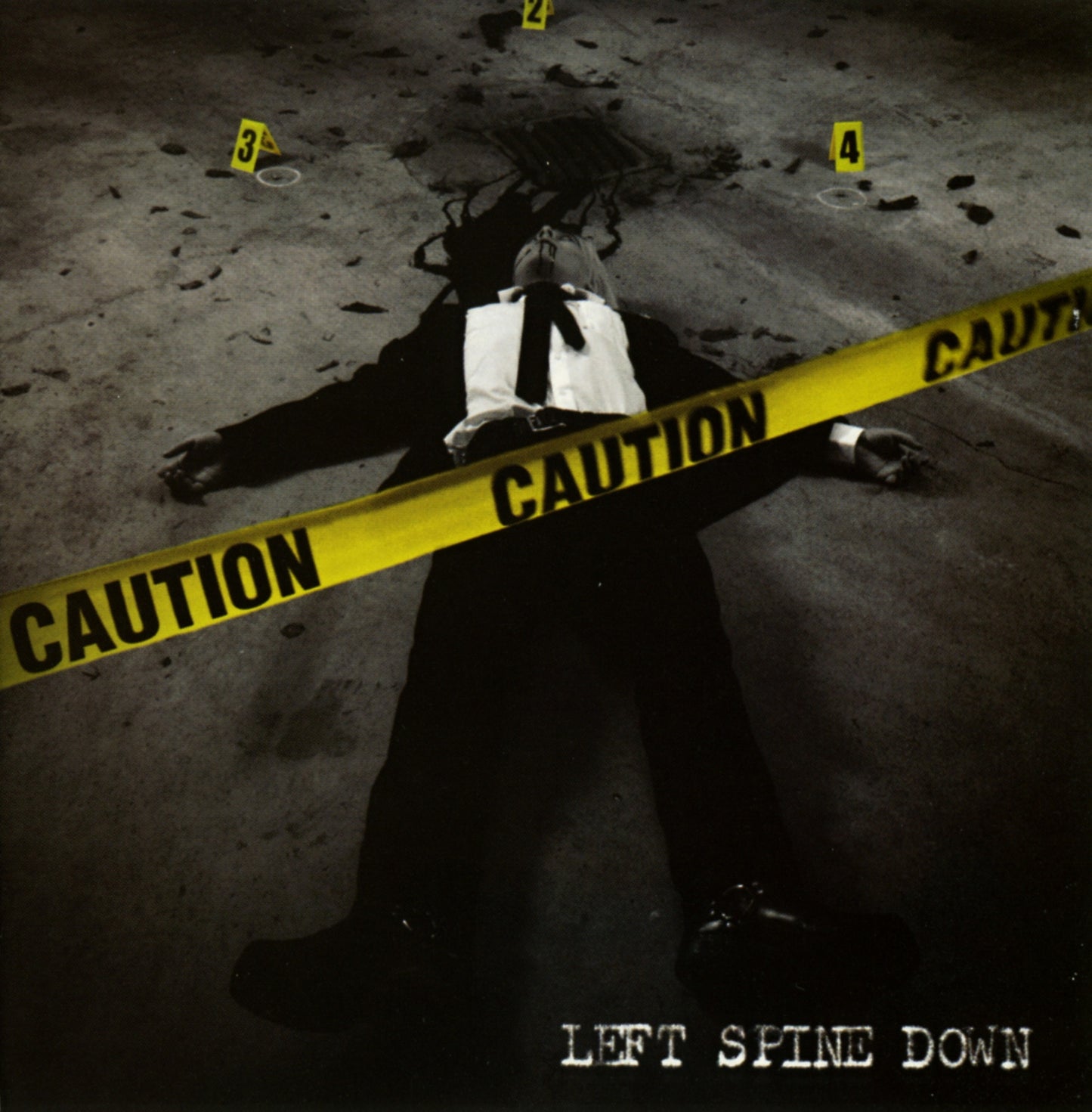 LEFT SPINE DOWN  - CAUTION