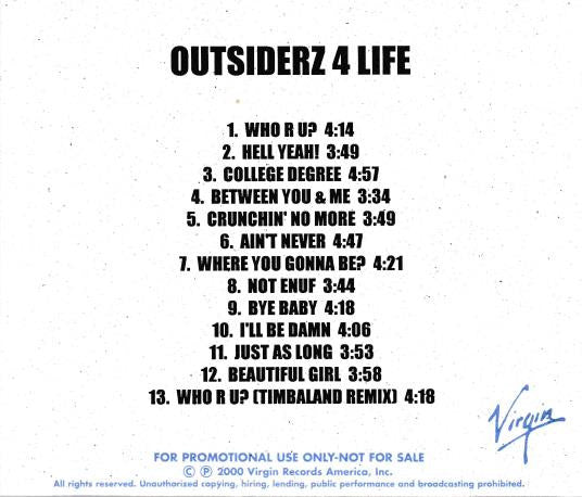 OUTSIDERZ 4 LIFE  - ST