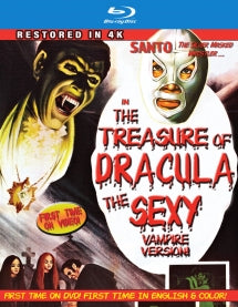 SANTO IN THE TREASURE OF DRACULA: THE SEXY VAMPIRE VERSION 4K RESTORATION (IN COLOR) [BLU-RAY]