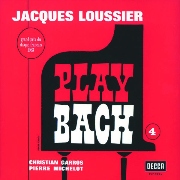 LOUSSIER, JACQUES  - PLAY BACH V4 (REISSUE)
