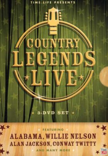 COUNTRY LEGENDS LIVE - DVD-TIME LIFE (3 DISCS)