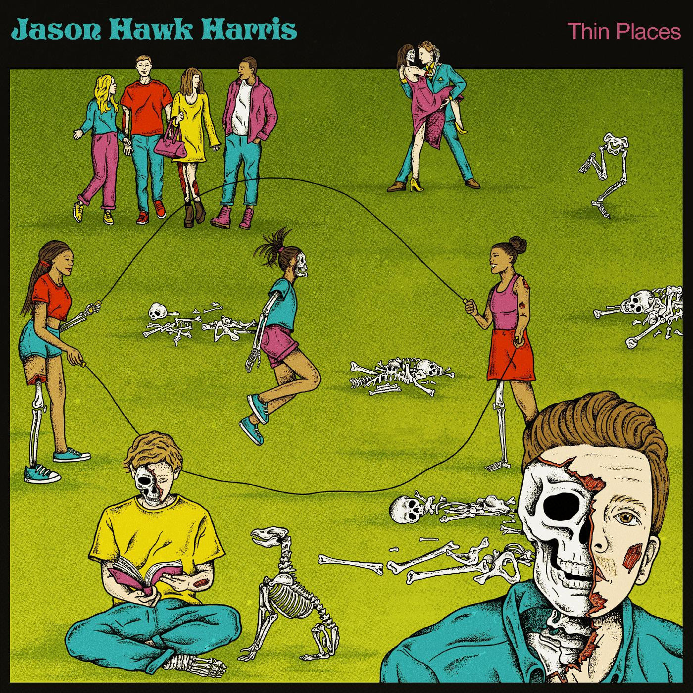 HARRIS, JASON HAWK - THIN PLACES (PINK VINYL)