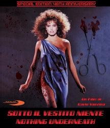 NOTHING UNDERNEATH (SOTTO IL VESTITO NIENTE): 40TH ANNIVERSARY EDITION [BLU-RAY]
