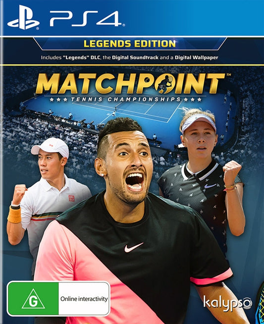 MATCHPOINT TENNIS CHAMPIONSHIPS  - PS4