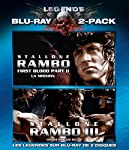 RAMBO: FIRST BLOOD PART II/ RAMBO III - BLU-LEGENDS-2-PACK