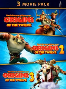 KUNG FU MASTERS OF THE ZODIAC ORIGINS OF THE TWELVE 3 PACK [DVD]