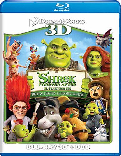 SHREK FOREVER AFTER  - BLU-3D-INC. DVD COPY