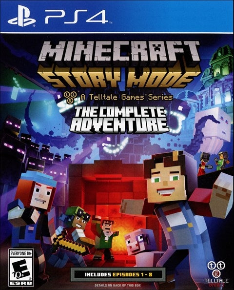 MINECRAFT: STORY MODE (COMPLETE ADVENTUR  - PS4