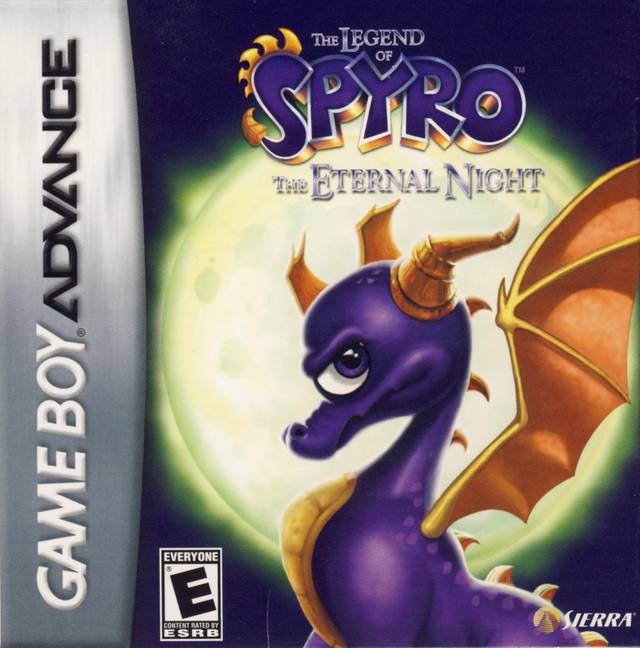 LEGEND OF SPYRO: ETERNAL NIGHT  - GBA