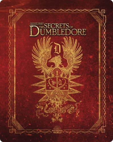 FANTASTIC BEASTS: SECRETS OF DUMBLEDORE - BLU-4K-INC. BLU COPY-STEELBOOK-IMPORT