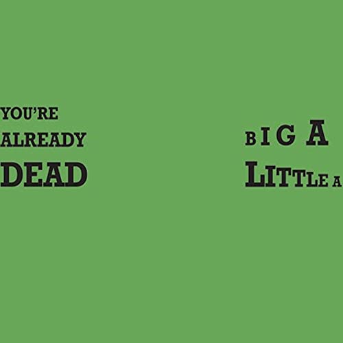 CRASS - YOU'RE ALREADY DEAD / BIG A LITTLE A (VINYL)