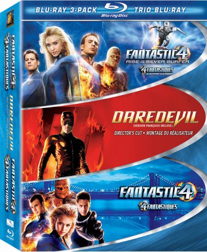 SUPERHERO COLLECTION (FANTASTIC 4/DAREDEVIL/RISE OF THE SILVER SURFER) (BILINGUAL) [BLU-RAY]