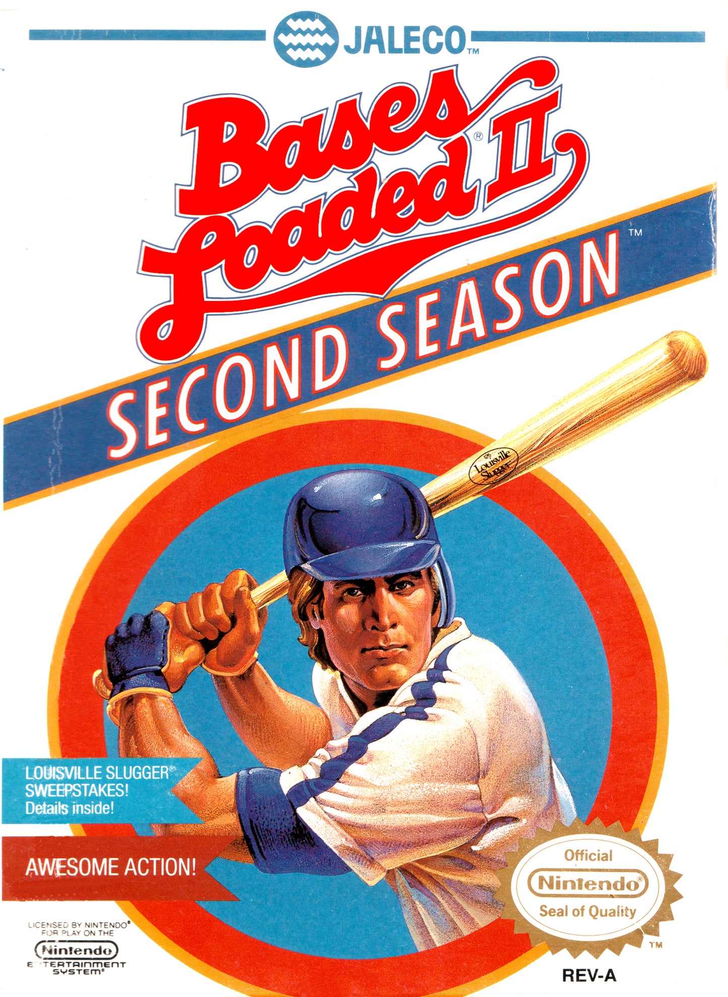 BASES LOADED 2: SECOND SEASON  - NES
