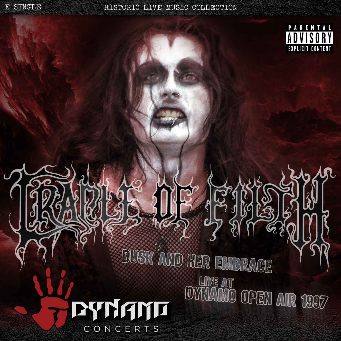 CRADLE OF FILTH  - LIVE AT DYNAMO OPEN AIR 1997