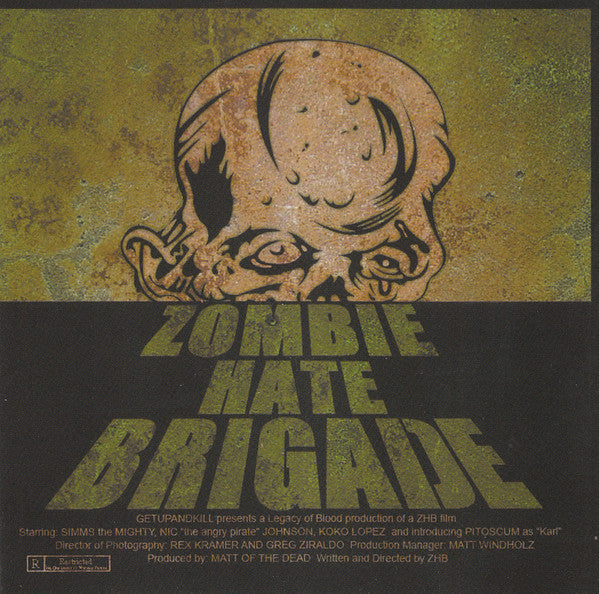 ZOMBIE HATE BRIGADE  - ST