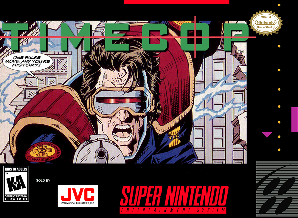TIME COP  - SNES (W/BOX)