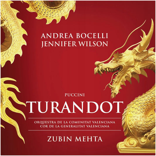 BOCELLI, ANDREA  - PUCCINI: TURANDOT (2CDS)