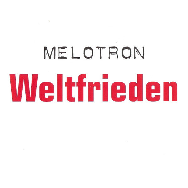 MELOTRON  - WELTFRIEDEN BOX (W/ BONUS CD)