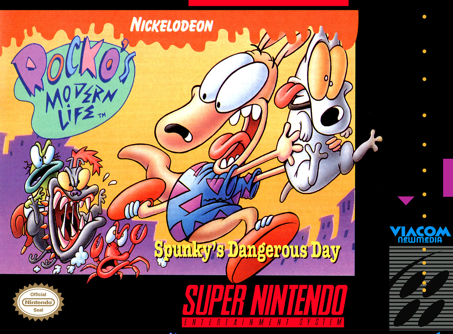 ROCKO'S MODERN LIFE  - SNES