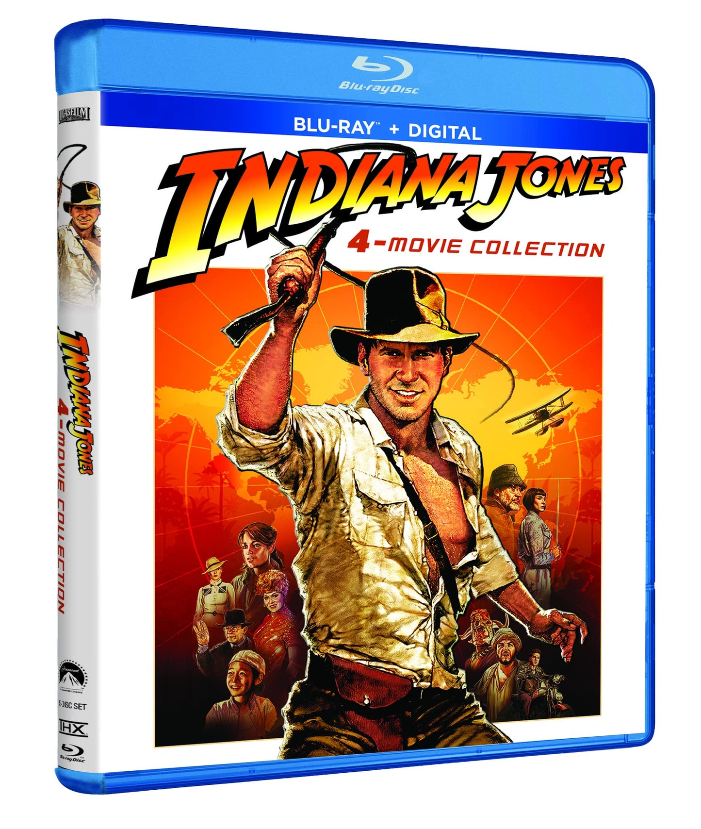 INDIANA JONES  - BLU-4-MOVIE COLLECTION