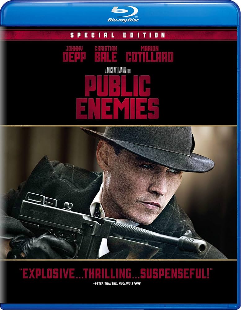 PUBLIC ENEMIES  - BLU-2009-JOHNNY DEPP