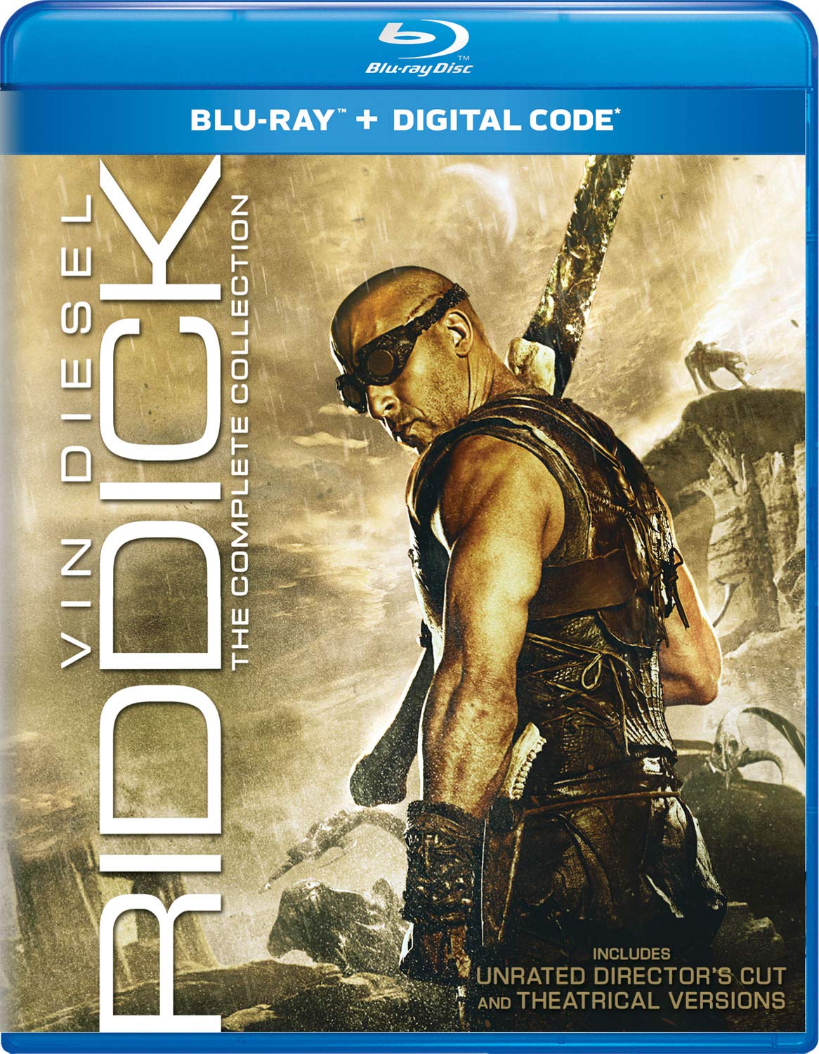 RIDDICK: COMPLETE COLLECTION  - BLU-3 DISCS