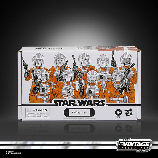 STAR WARS: X-WING PILOT (4 PACK) - 3.75"-HASBEO-VINTAGE COLLECTION
