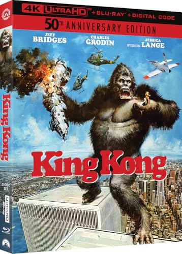 KING KONG - BLU-4K-1976-JESSICA LANGE-50TH ANNIV. ED