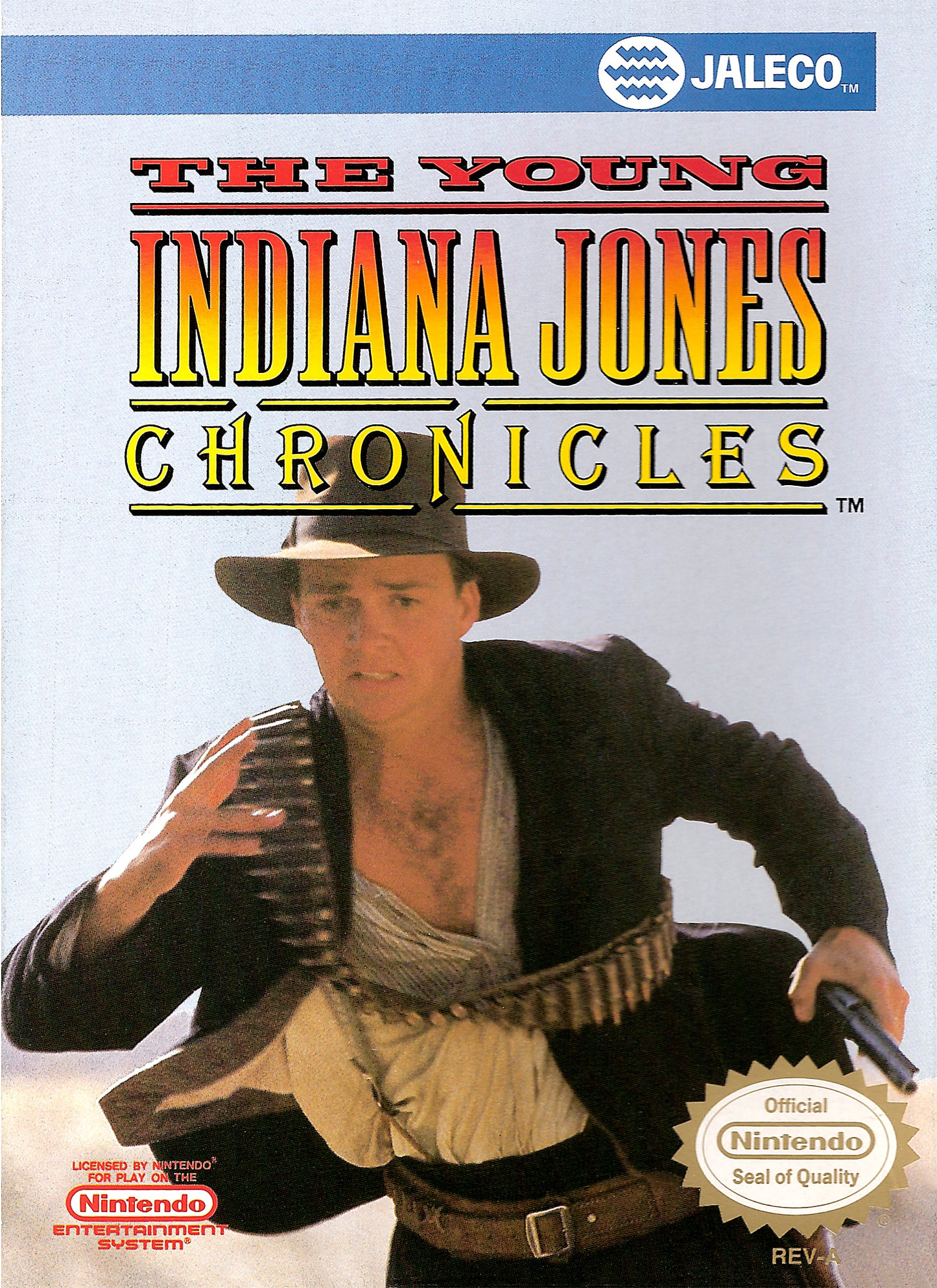 YOUNG INDIANA JONES CHRONICLES  - NES (W/BOX)