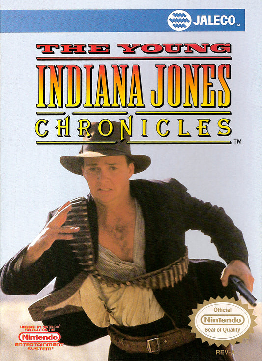 YOUNG INDIANA JONES CHRONICLES  - NES (W/BOX)