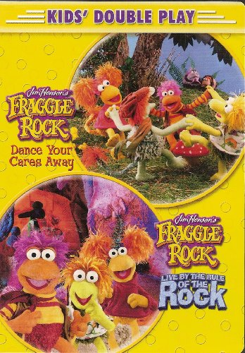 FRAGGLE ROCK  - DVD-DANCE YOUR CARES AWAY/LIVE BY THE RU