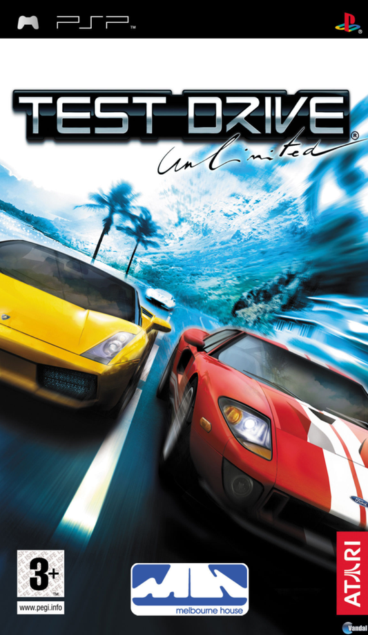 TEST DRIVE: UNLIMITED  - PSP
