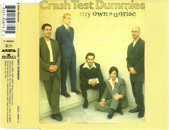 CRASH TEST DUMMIES  - MY OWN SUNRISE (CDS)