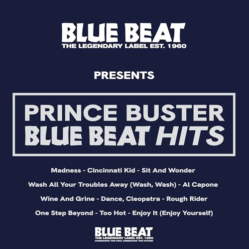 PRINCE BUSTER - BLUE BEAT HITS (BLACK VINYL)